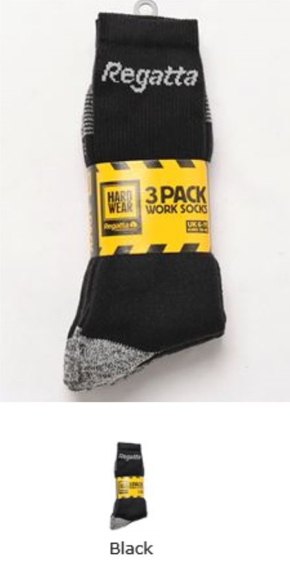 Regatta RG287 3 pack Work Sock